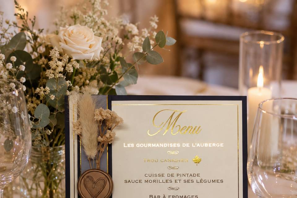 Menu Chic