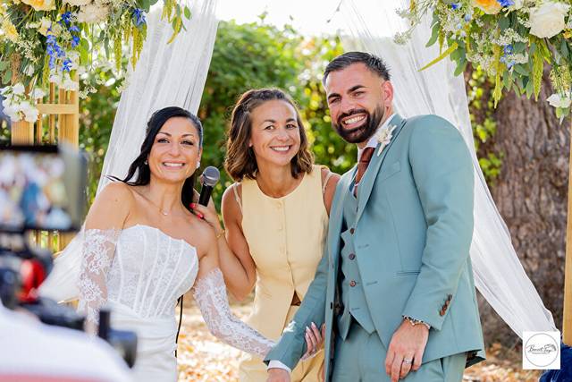 Photo avec Mariés