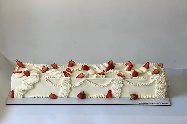 Wedding cake long