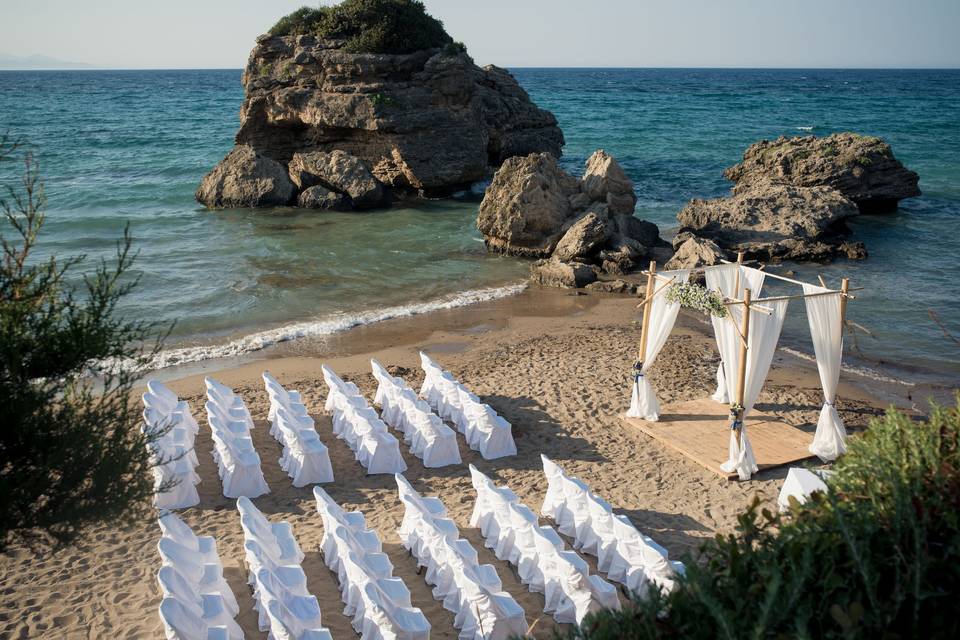 Mariage de rêve plage