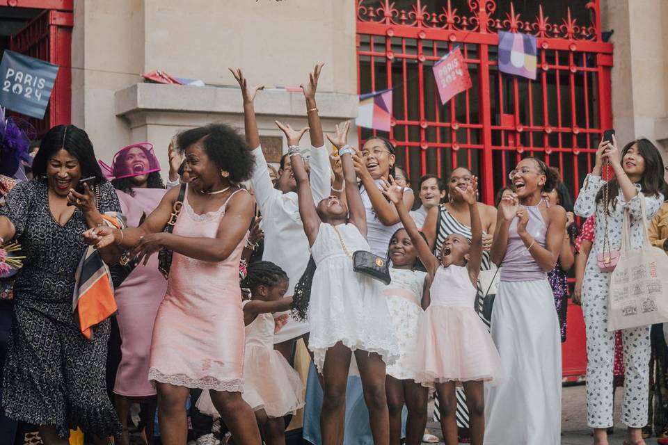 Lancé de bouquet