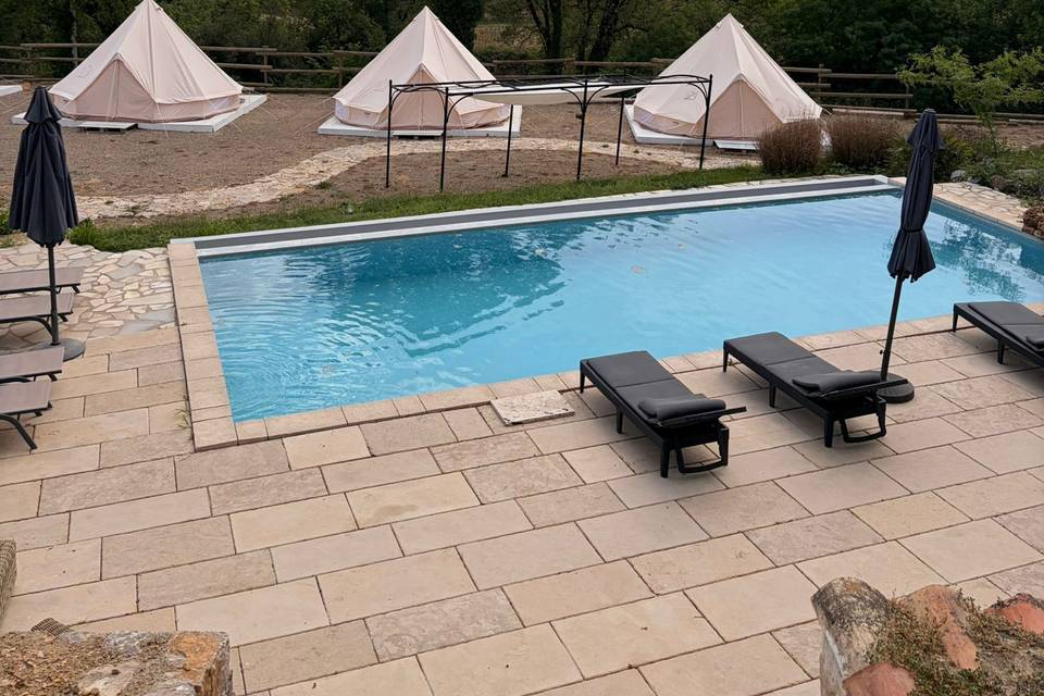 Piscine et Tippies