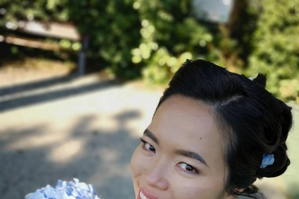 Maquillage champêtre