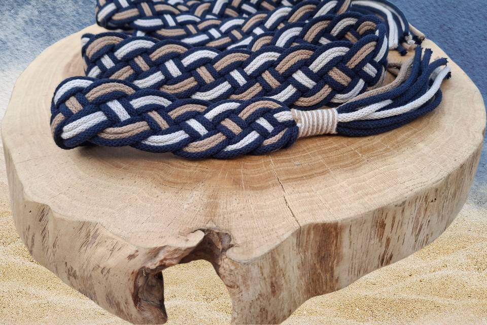 Ruban de handfasting tresse