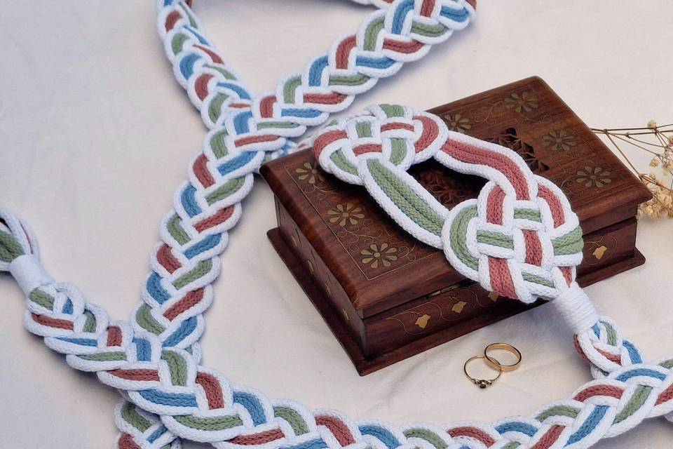 Ruban de mariage coeurs