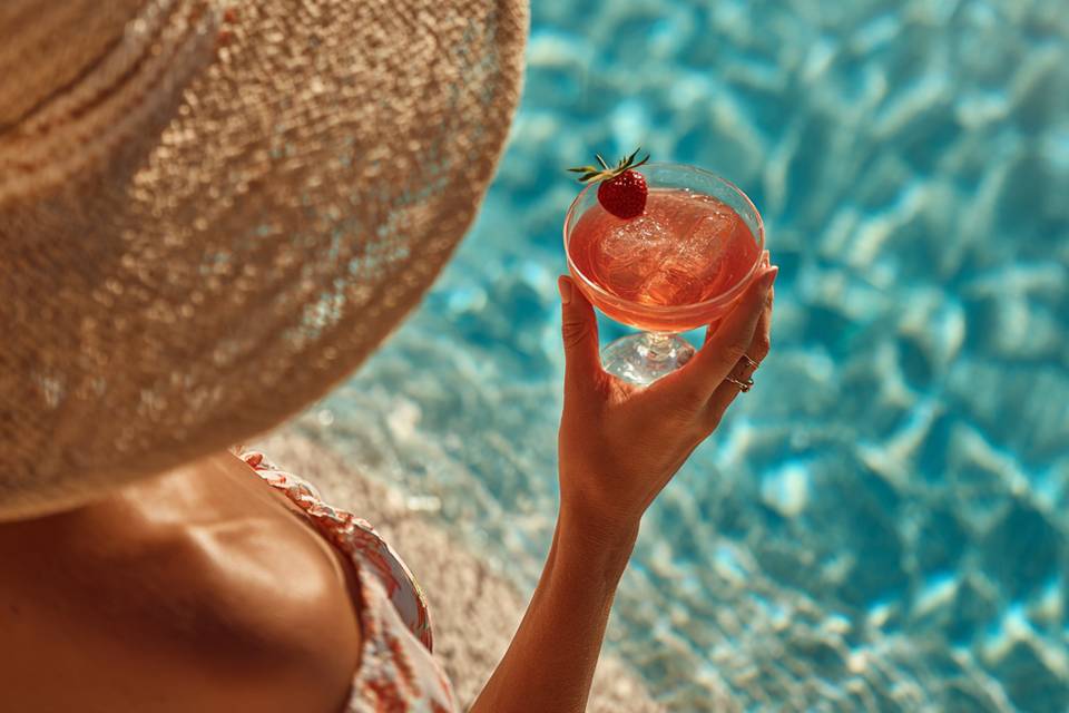 Côté piscine