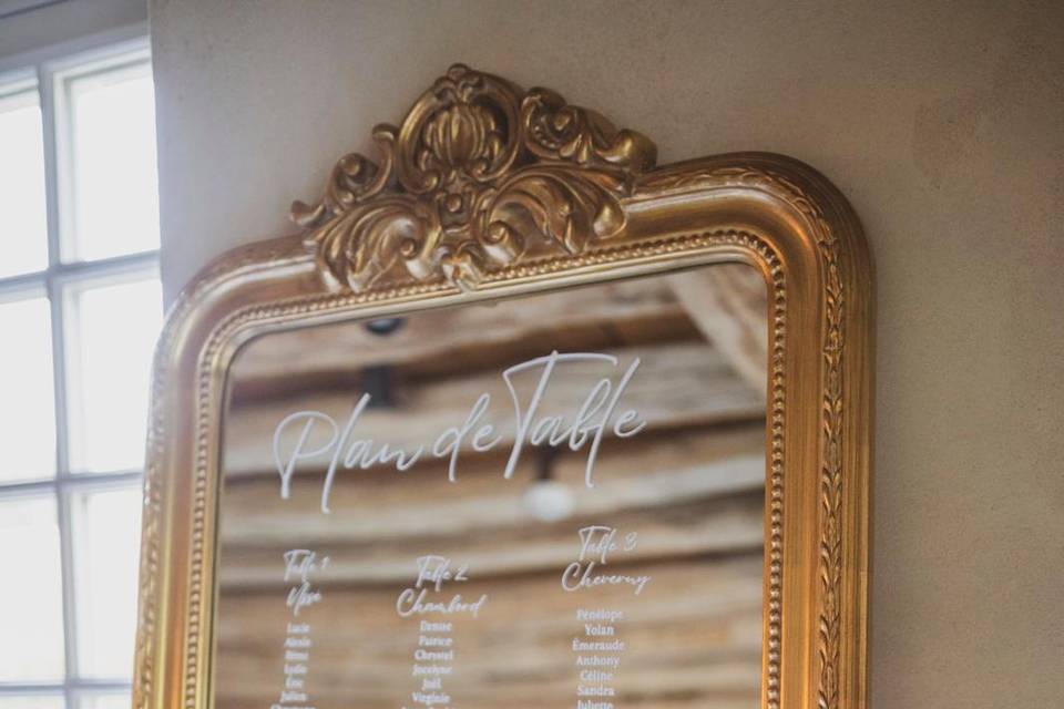 Plan de table