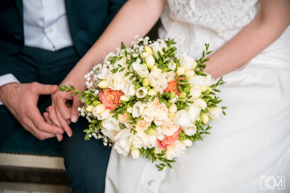 Bouquet de mariée Elodie