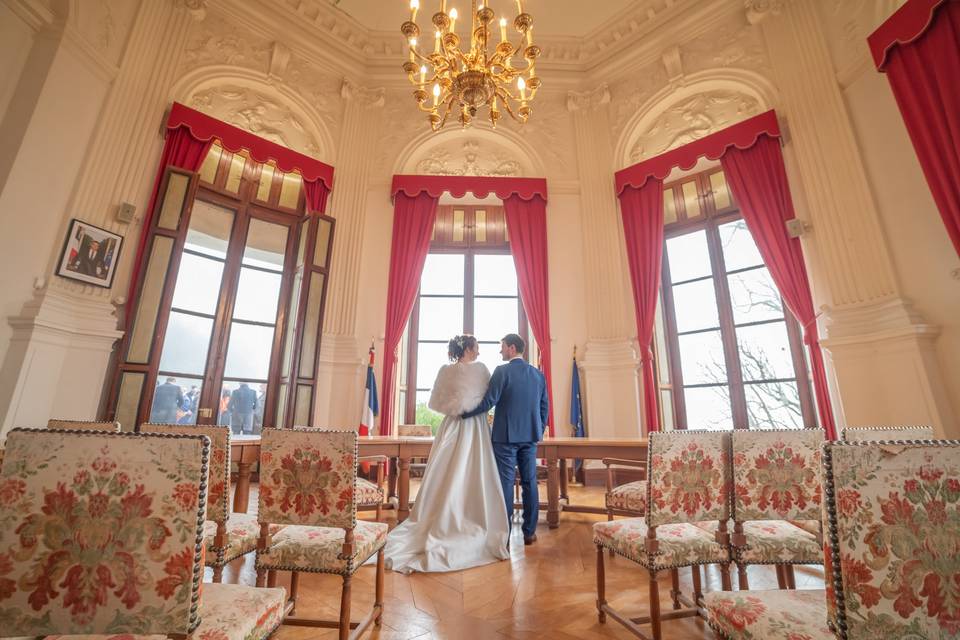 Séance couple à Chambord