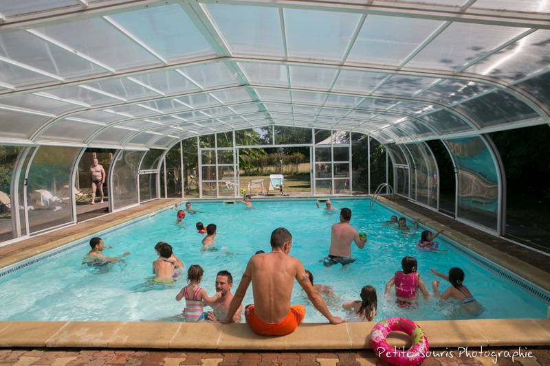 La piscine chauffée