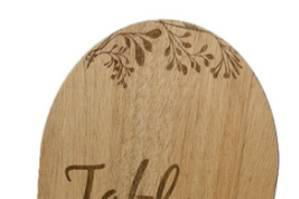 Numéro de table bois