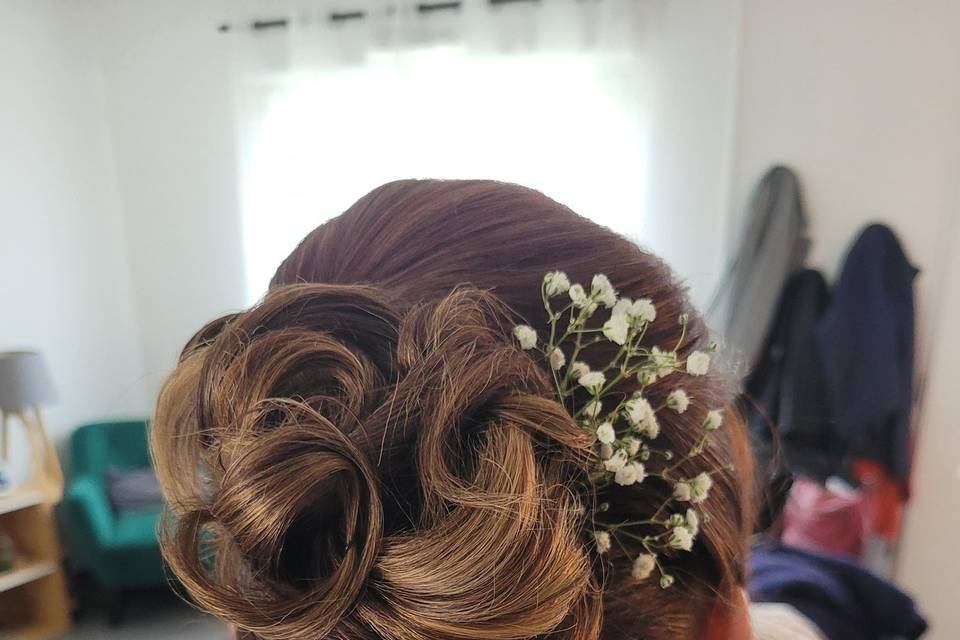 Chignon mariée