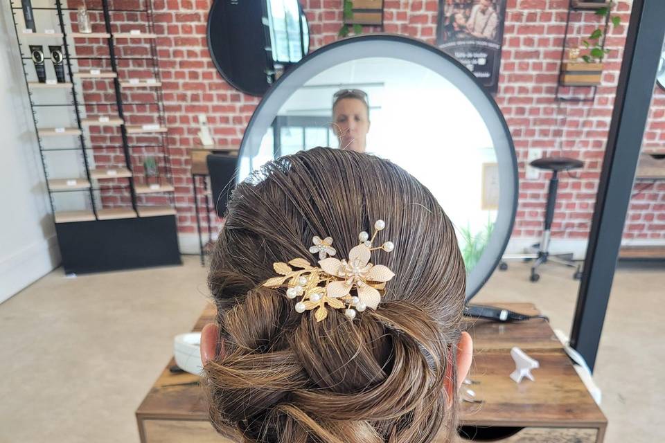 Chignon mariée