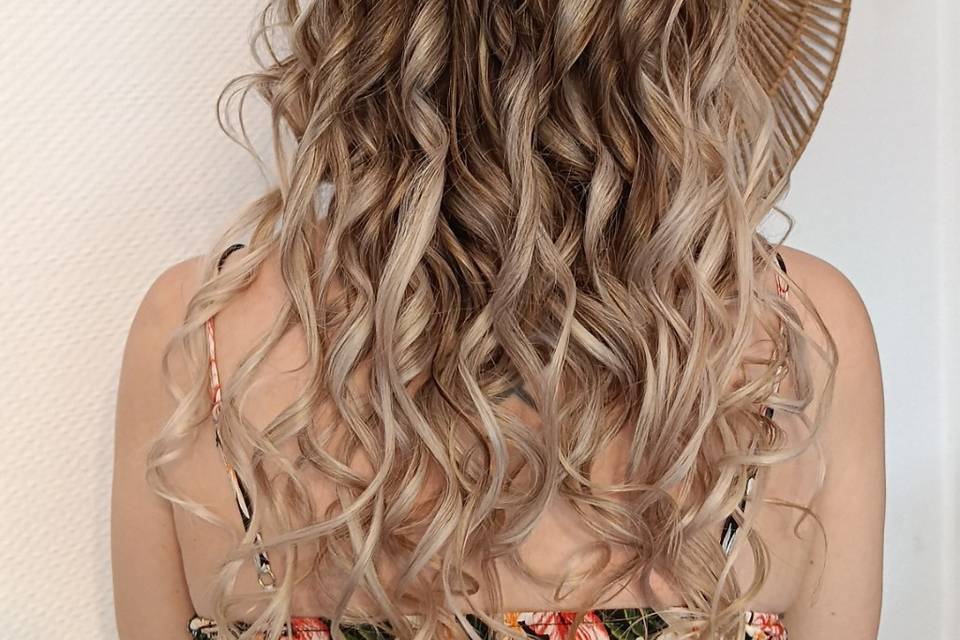 Demi chignon