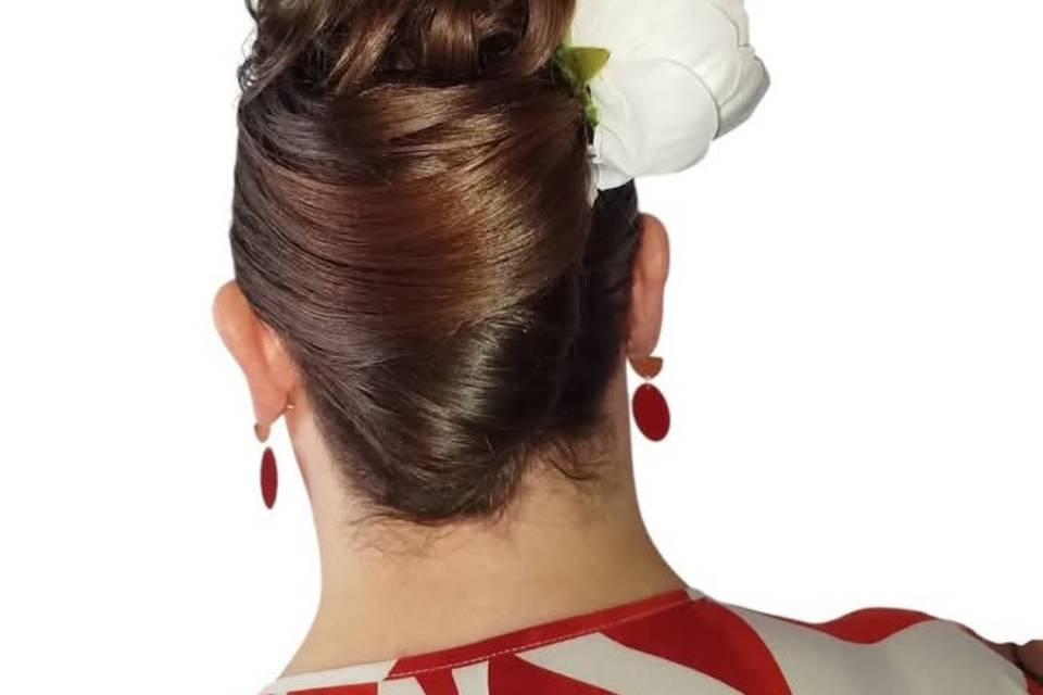Chignon pin-up