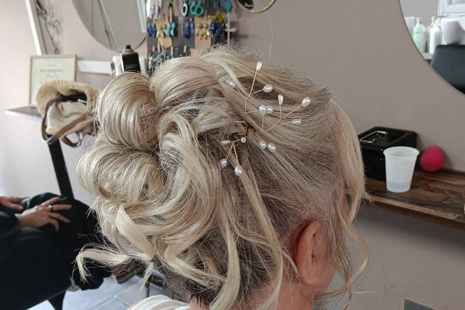 Chignon invitée