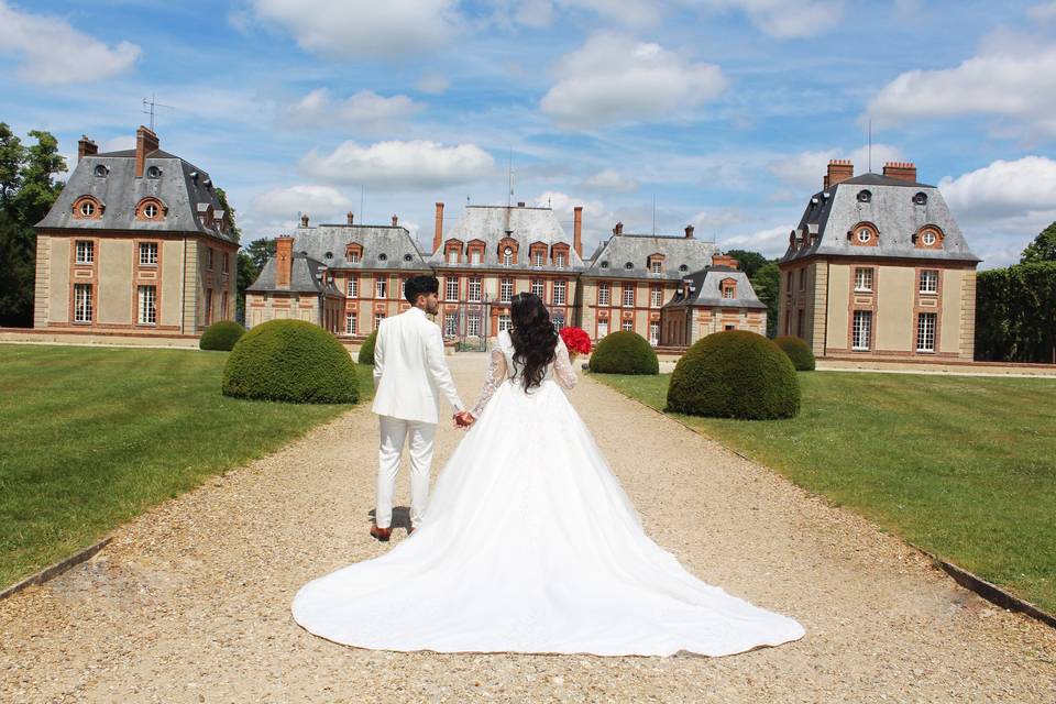 Séance photo couple au parc