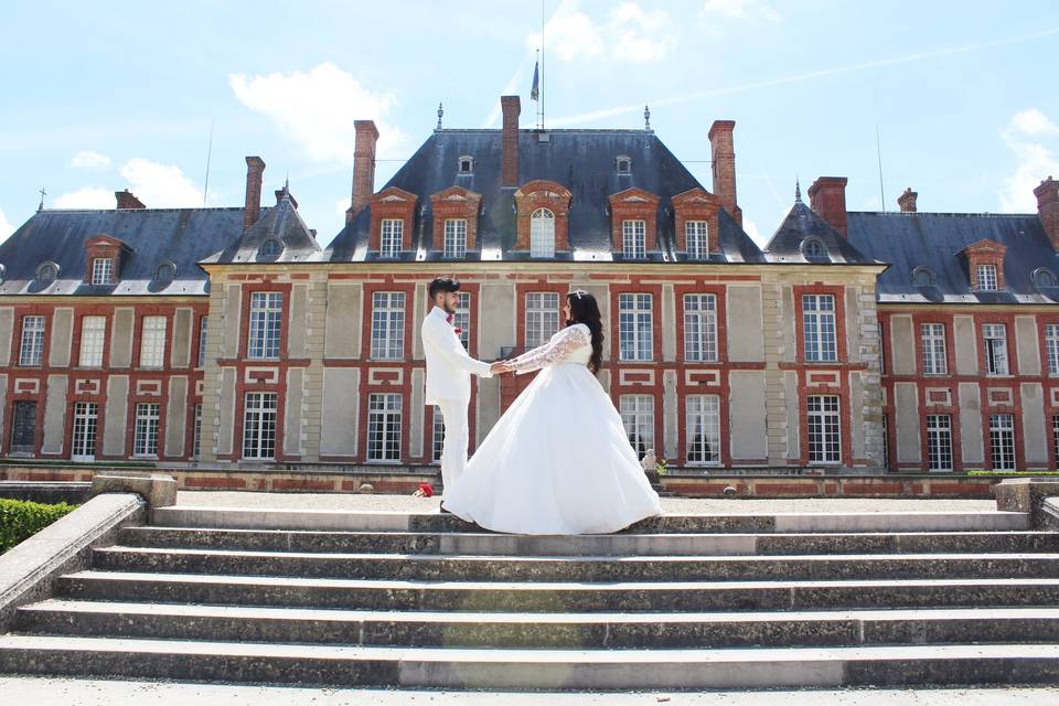 Séance photo couple au parc