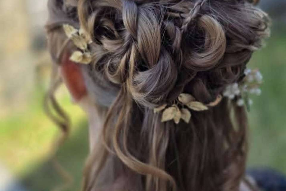 Chignon invitée