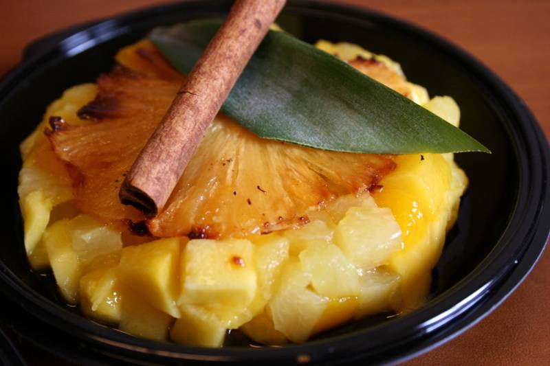 Tartare de mangue et ananas