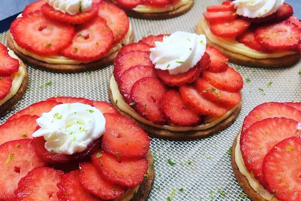 Tartelette aux fraises