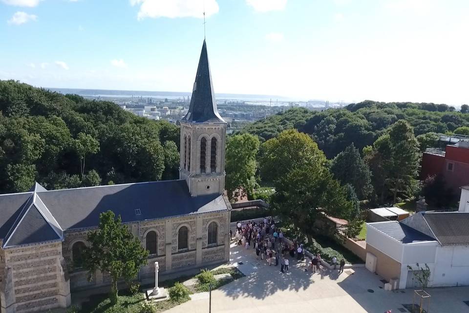 Sortie d'église