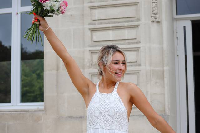 Mariage civil - mariée