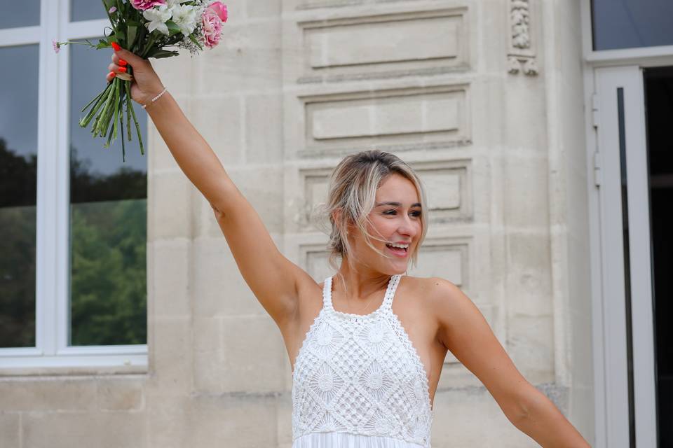Mariage civil - mariée
