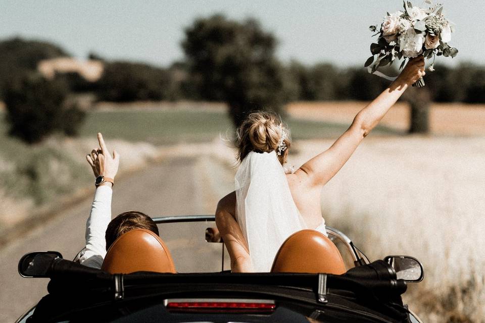 Photo couple voiture