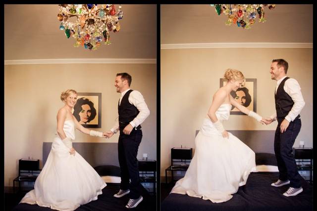 Photo de couple fun