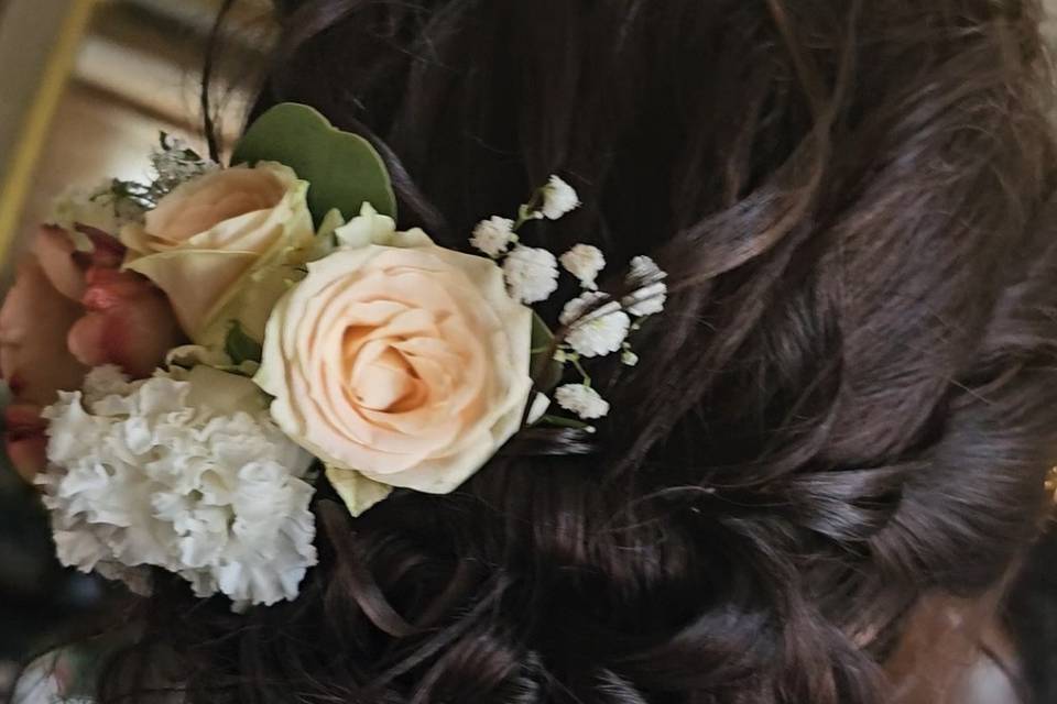 Chignon bohème