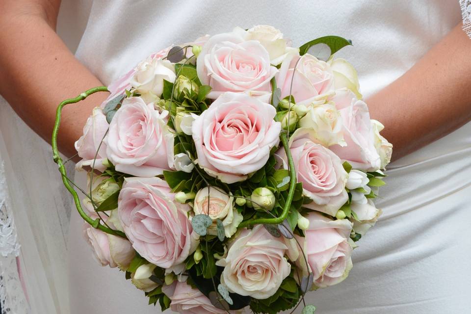 Bouquet de mariée romantique