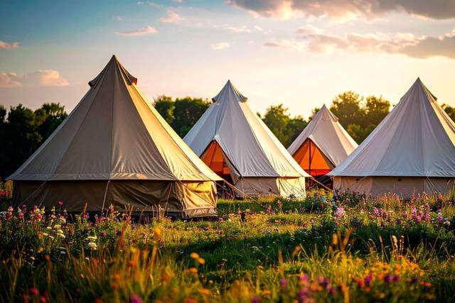 Tipi quatuor luxe  Capacité: 4