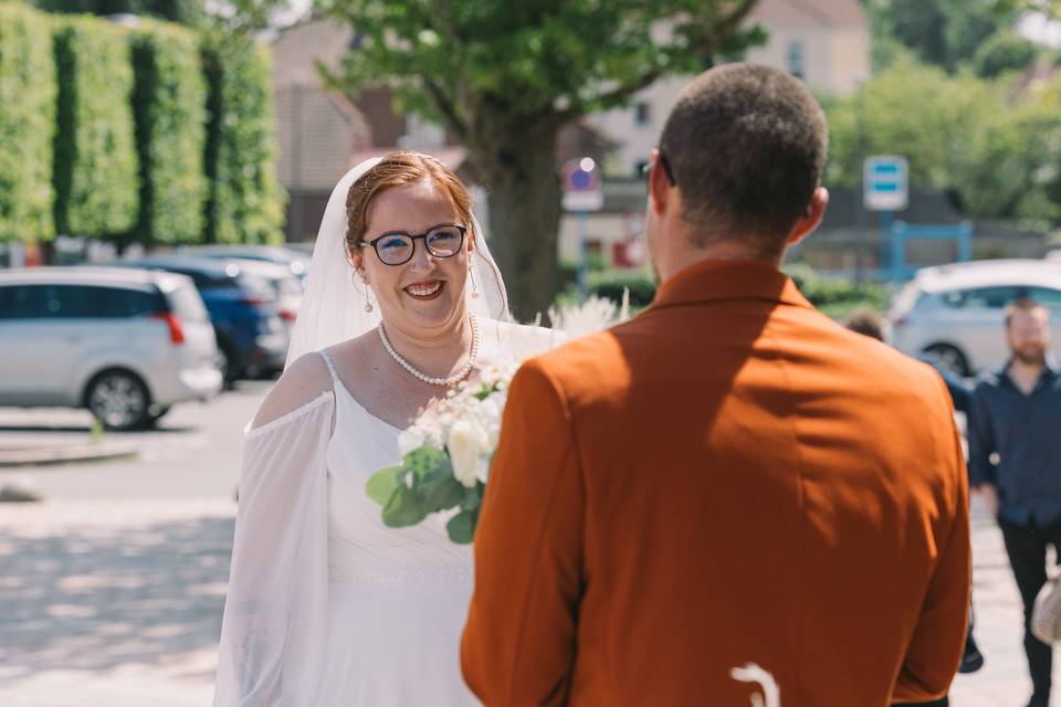 Découverte de la mariée