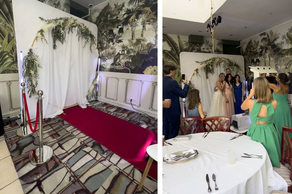 Décor photobooth