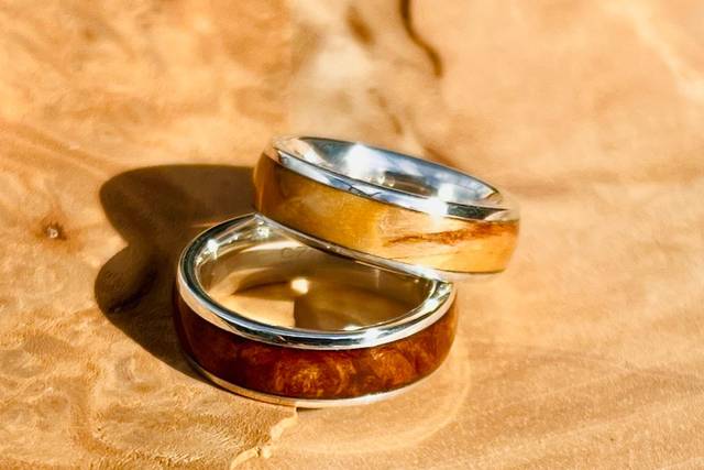 Alliances en bois sur mesure