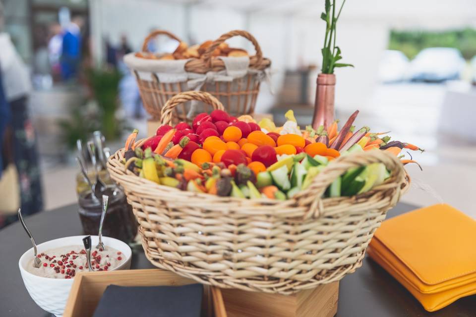 Panier de crudités