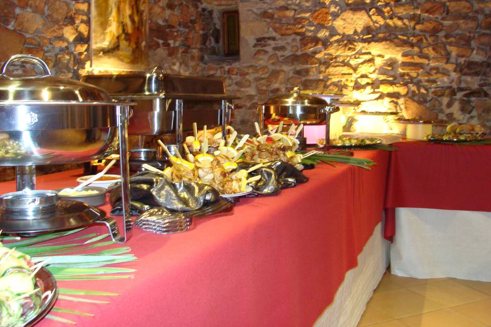 Buffet chaud froid