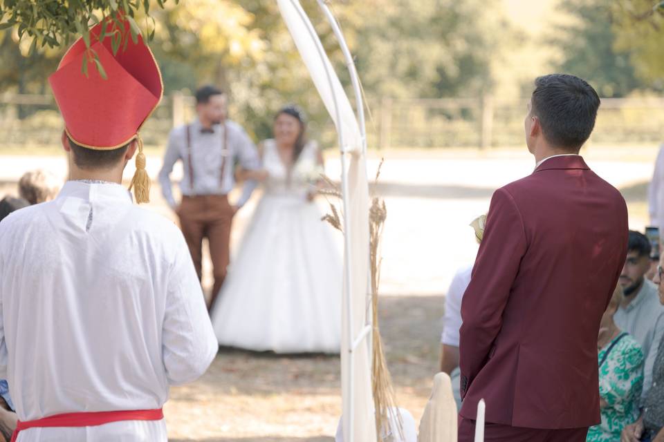 Arrivée de la Mariée