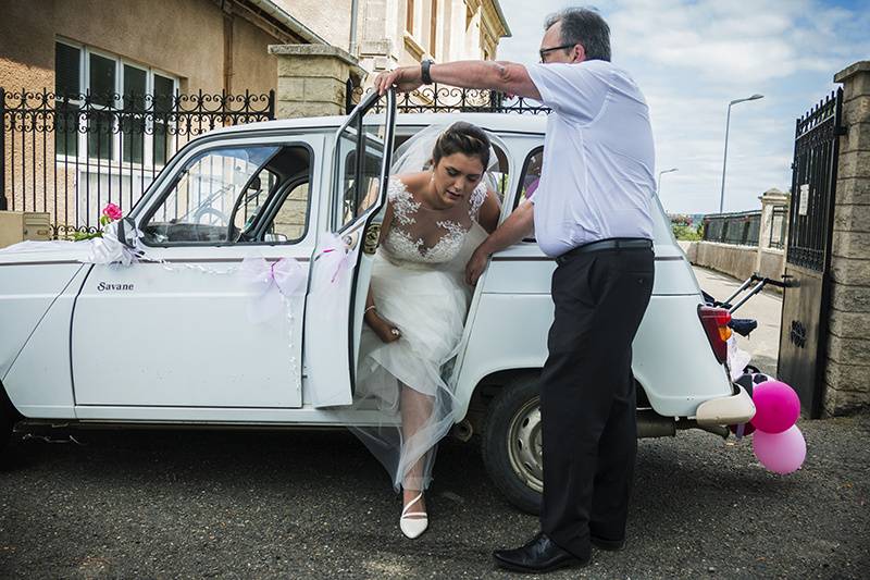 Arrivée de la mariée