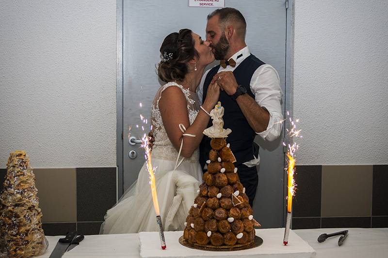 Arrivée du gateau