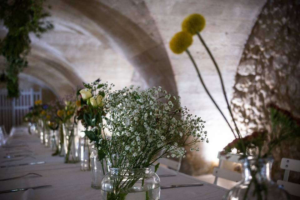 Fleurs de table
