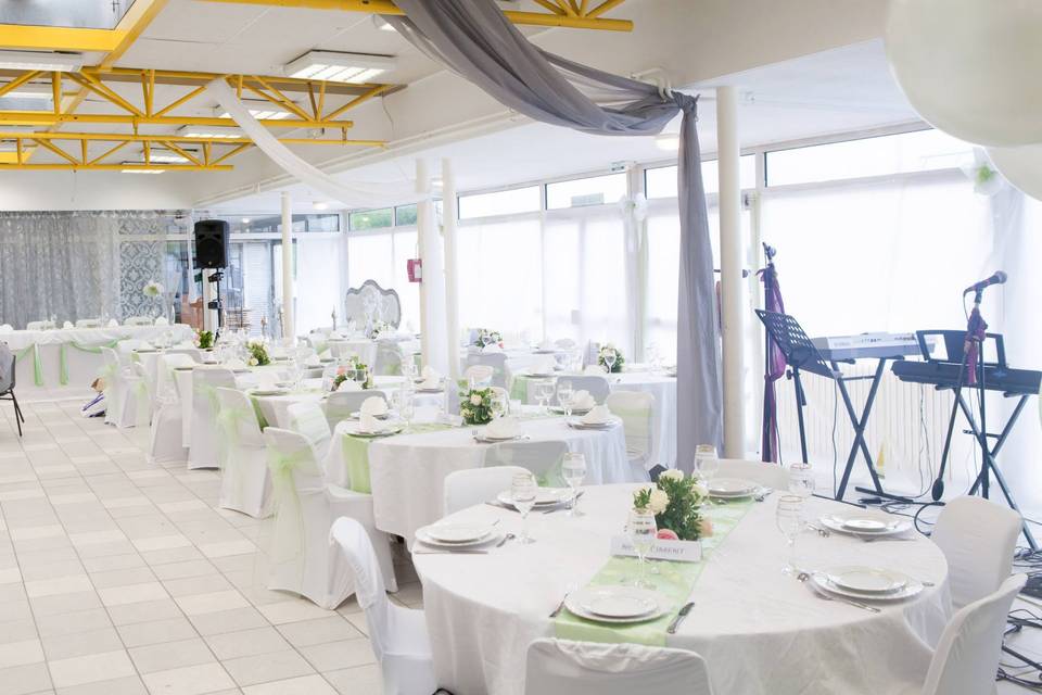 Préparation Salle de Mariage