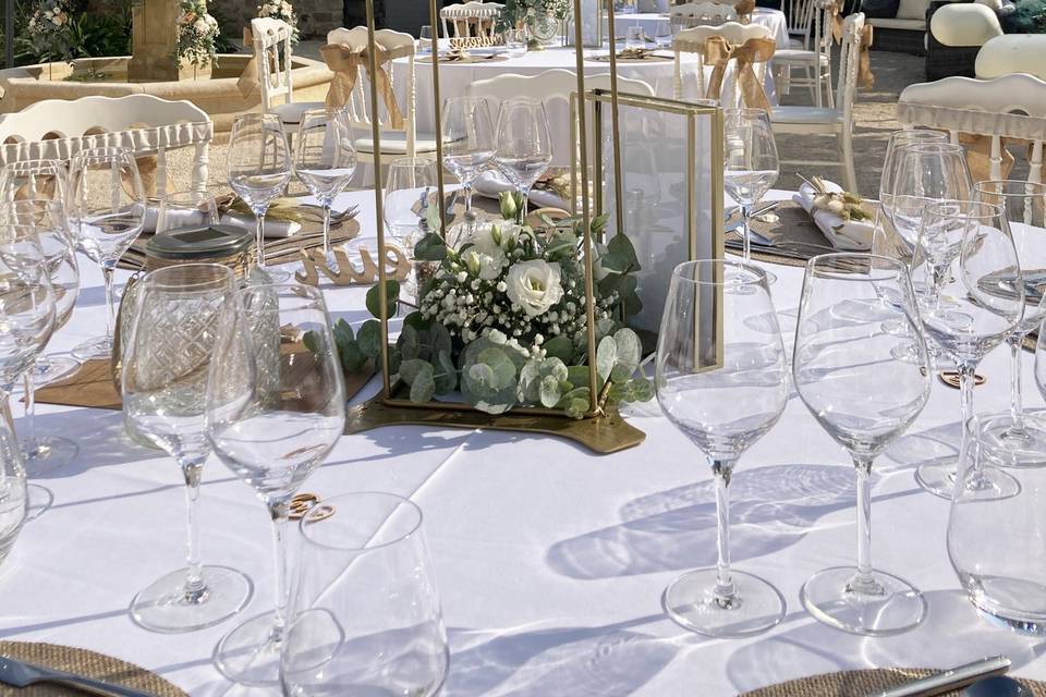 Avant l'arrivée des invités