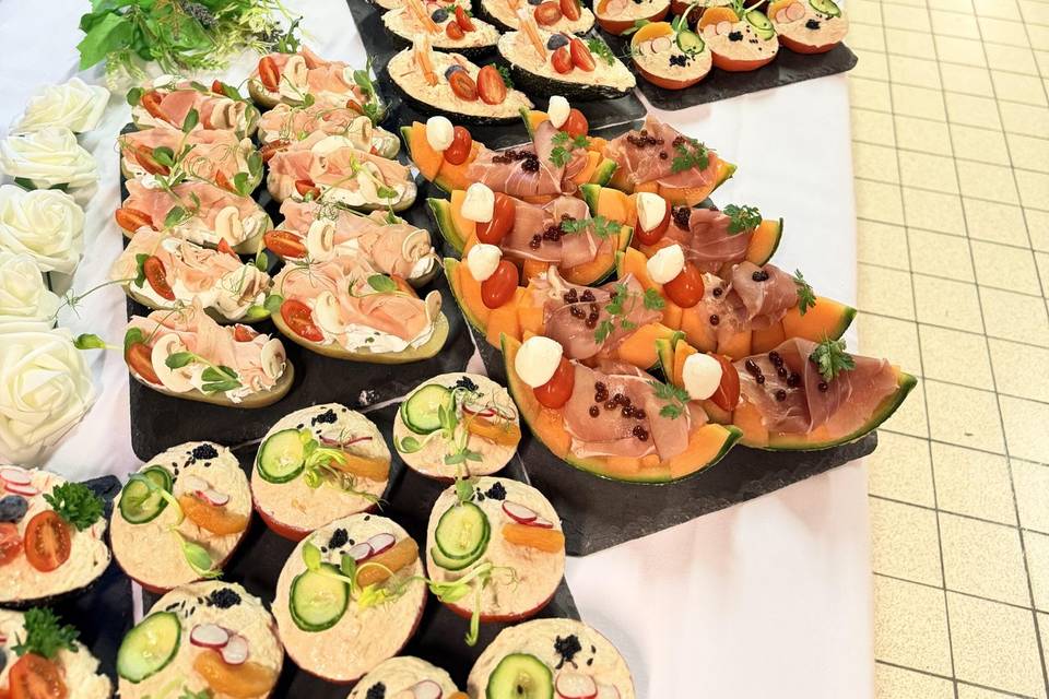 Buffet d’entrée