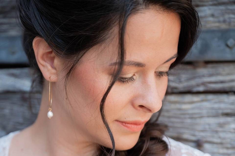 Maquillage et coiffure mariée