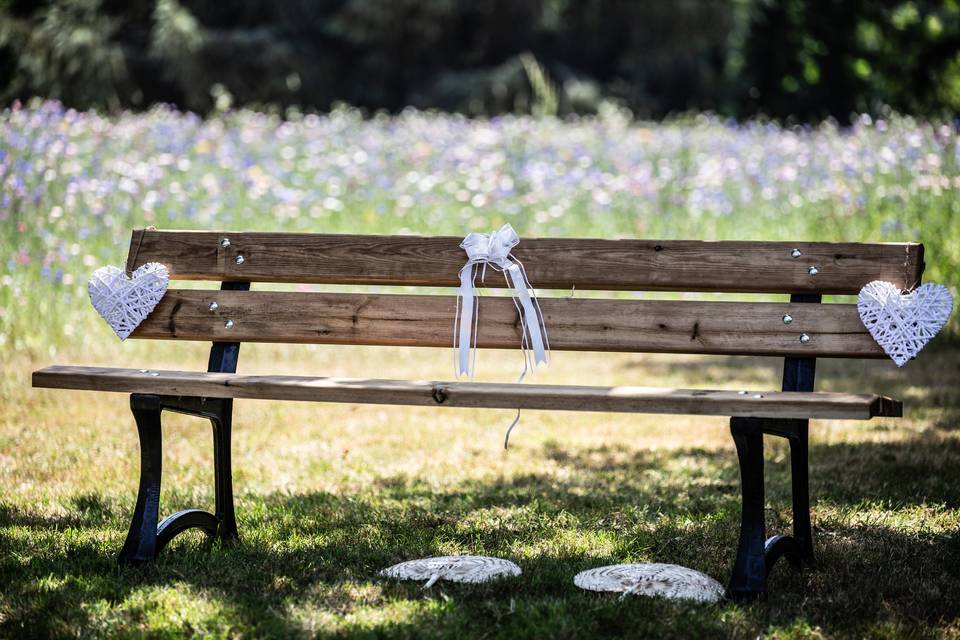 Le banc des mariés