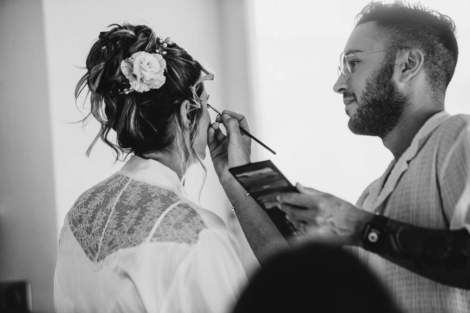 Coiffure & make up mariée