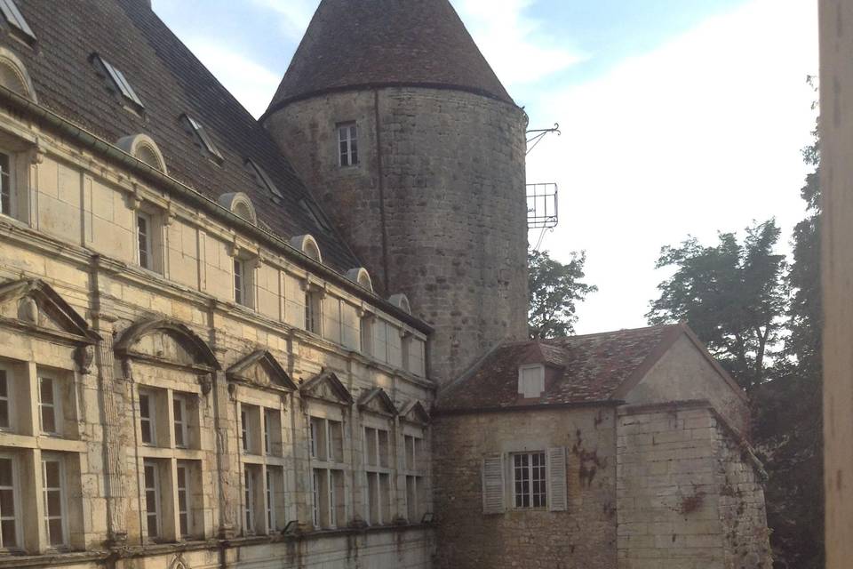 La cour du château