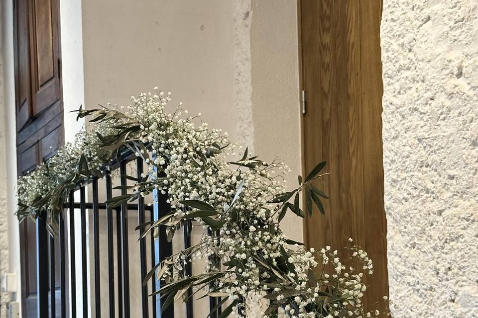 Décoration d'escalier